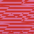 Stripey Zig Zag Birds x Eley Kishimoto Wallpaper by Kirkby Design