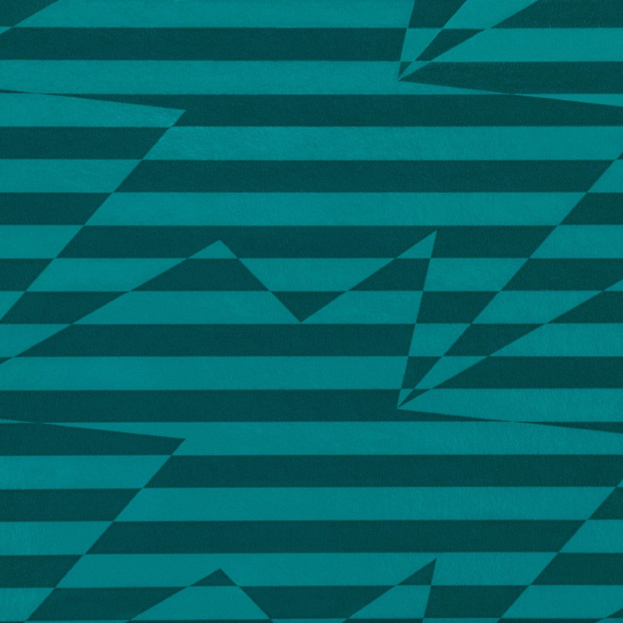 WK809/06 Stripey Zig Zag Birds x Eley Kishimoto Wallpaper by Kirkby Design