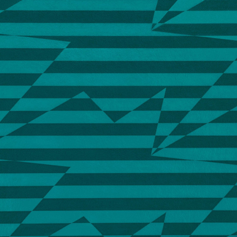 WK809/06 Stripey Zig Zag Birds x Eley Kishimoto Wallpaper by Kirkby Design