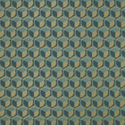 WK819/04 Home Centre x Eley Kishimoto Edition II Teal Wallpaper by Kirkby Design