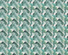 WLD53101W Palmera Turquoise Turquoise Wallpaper by Ohpopsi