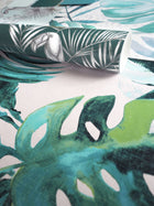 WLD53101W Palmera Turquoise Turquoise Wallpaper by Ohpopsi