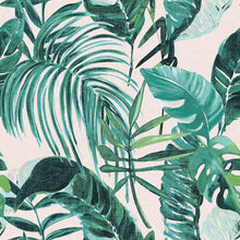 WLD53101W Palmera Turquoise Turquoise Wallpaper by Ohpopsi
