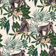 Morris Cream Cream Wild Wallpaper by Ohpopsi