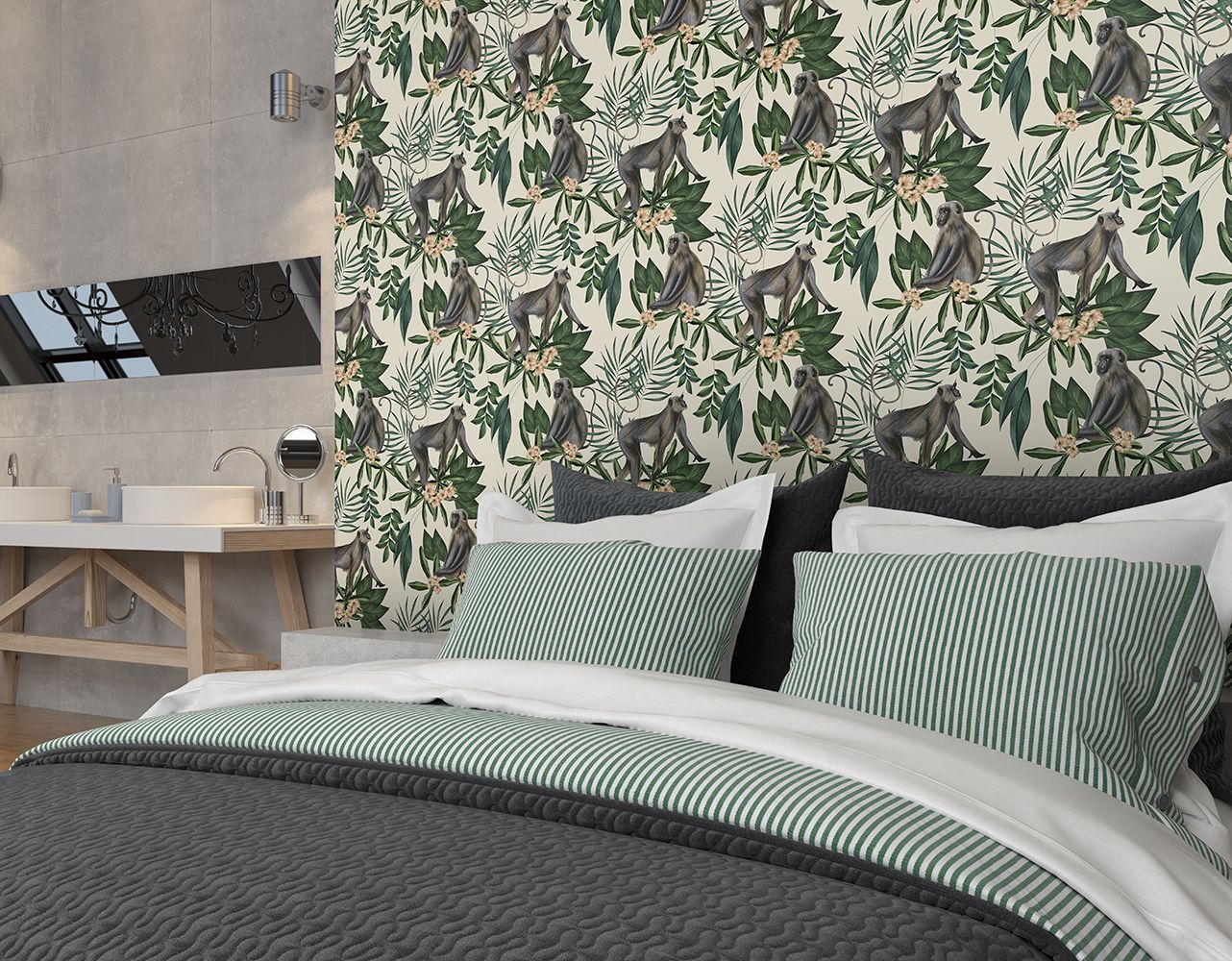 WLD53108W Morris Cream Cream Wallpaper by Ohpopsi