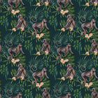 WLD53109W Morris Dark Sable Dark Sable Wallpaper by Ohpopsi