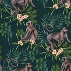 WLD53109W Morris Dark Sable Dark Sable Wallpaper by Ohpopsi
