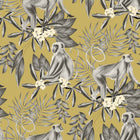 WLD53110W Morris Mustard Mustard Wallpaper by Ohpopsi