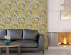 WLD53110W Morris Mustard Mustard Wallpaper by Ohpopsi