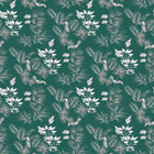WLD53111W Toucan Toile Rainforest Green Rainforest Green Wallpaper by Ohpopsi