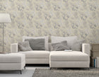 WLD53112W Toucan Toile Linen Toile Linen Wallpaper by Ohpopsi