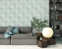 WLD53113W Toucan Toile Duck Egg Duck Egg Wallpaper by Ohpopsi