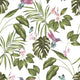 Hummingbird Wilderness White Wilderness White Wild Wallpaper by Ohpopsi