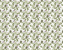 WLD53114W Hummingbird Wilderness White Wilderness White Wallpaper by Ohpopsi