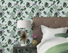 WLD53115W Hummingbird Duck Egg Duck Egg Wallpaper by Ohpopsi