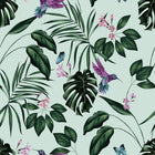 WLD53115W Hummingbird Duck Egg Duck Egg Wallpaper by Ohpopsi