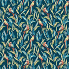 WLD53117W Tropical Parrot Indigo Multi Indigo Multi Wallpaper by Ohpopsi