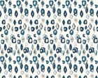 WLD53118W Animal Ikat Wilderness White & Serpentine Wilderness White & Serpentine Wallpaper by Ohpopsi