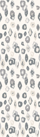 WLD53119W Animal Ikat Wilderness White & Stone Wilderness White & Stone Wallpaper by Ohpopsi