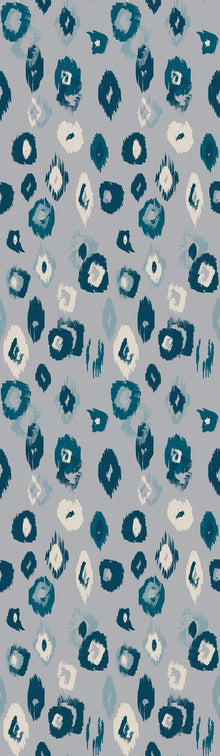 WLD53120W Animal Ikat Serpentine & Ink Serpentine & Ink Wallpaper by Ohpopsi