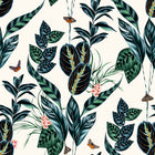 WLD53122W Spirit Wilderness White Wilderness White Wallpaper by Ohpopsi