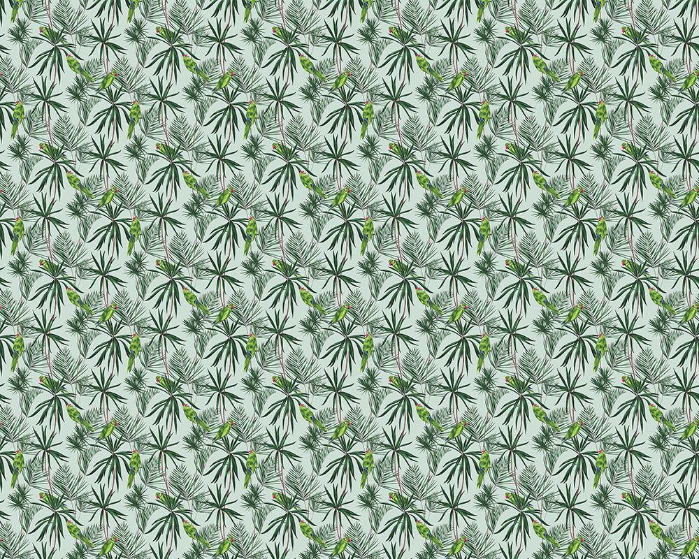 WLD53124W Paradise Duck Egg Duck Egg Wallpaper by Ohpopsi