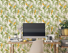 WLD53125W Paradise Chalk Chalk Wallpaper by Ohpopsi
