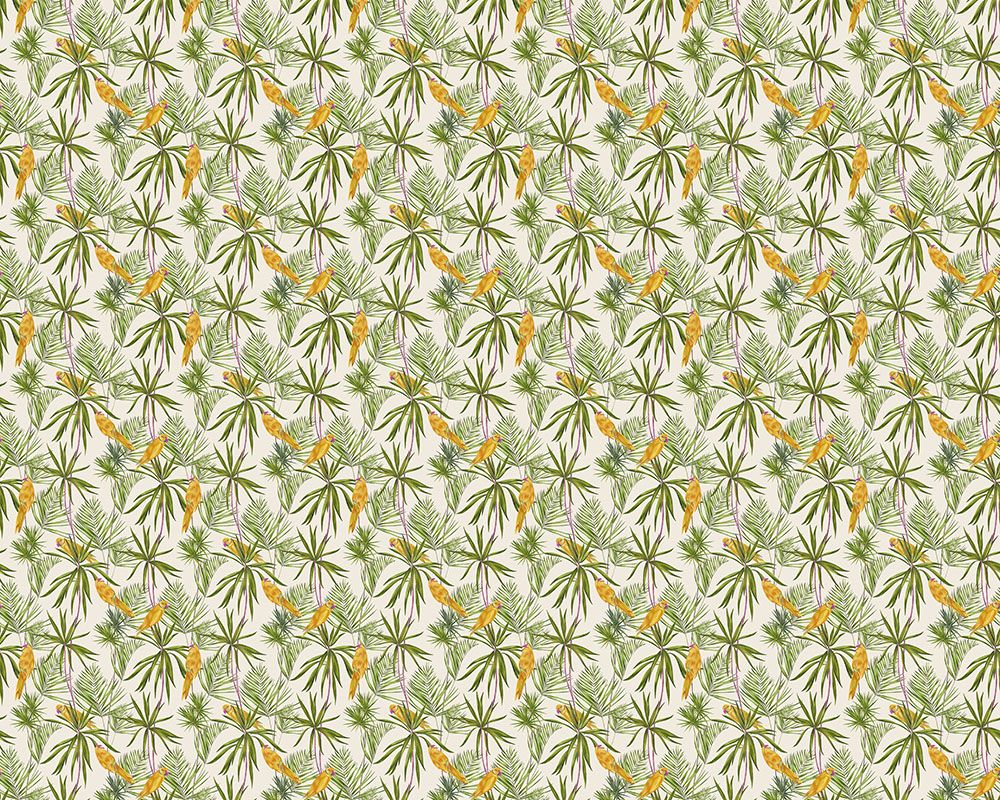 WLD53125W Paradise Chalk Chalk Wallpaper by Ohpopsi