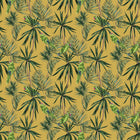 WLD53126W Paradise Mustard Mustard Wallpaper by Ohpopsi
