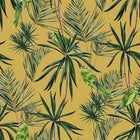 WLD53126W Paradise Mustard Mustard Wallpaper by Ohpopsi