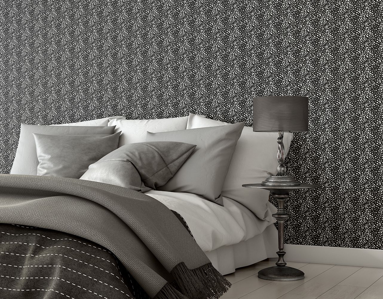 WLD53127W Cheetah Spot Sable Sable Wallpaper by Ohpopsi
