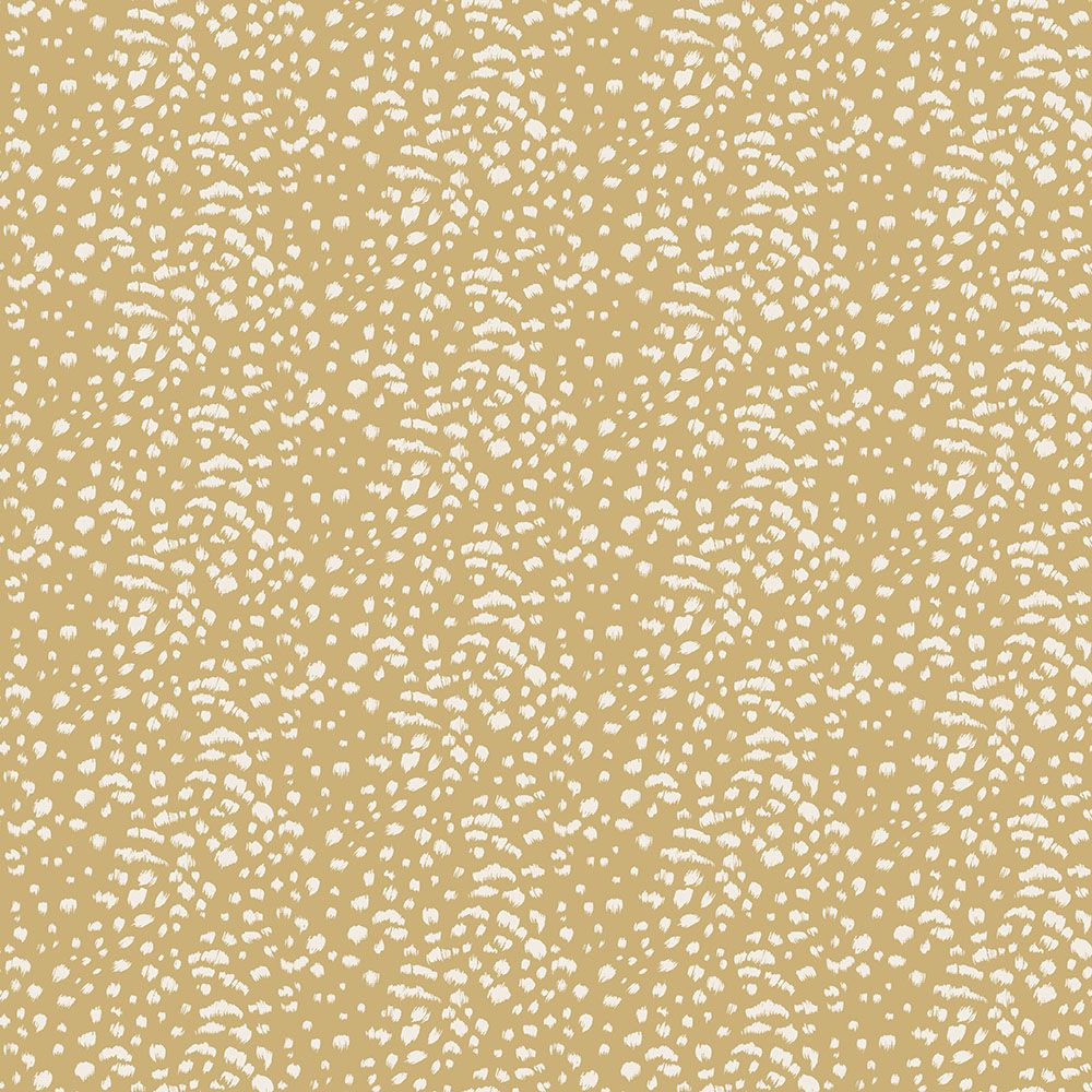 WLD53129W Cheetah Spot Safari Gold Safari Gold Wallpaper by Ohpopsi