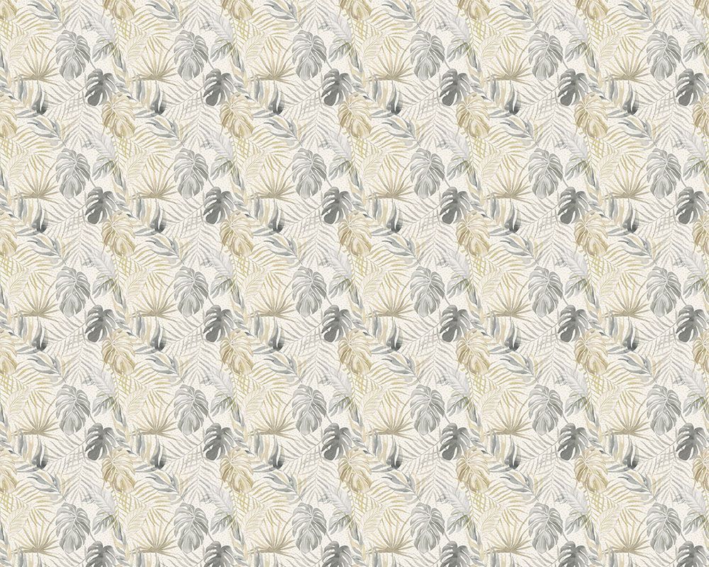 WLD53130W Tropica Linen & Stone Linen & Stone Wallpaper by Ohpopsi
