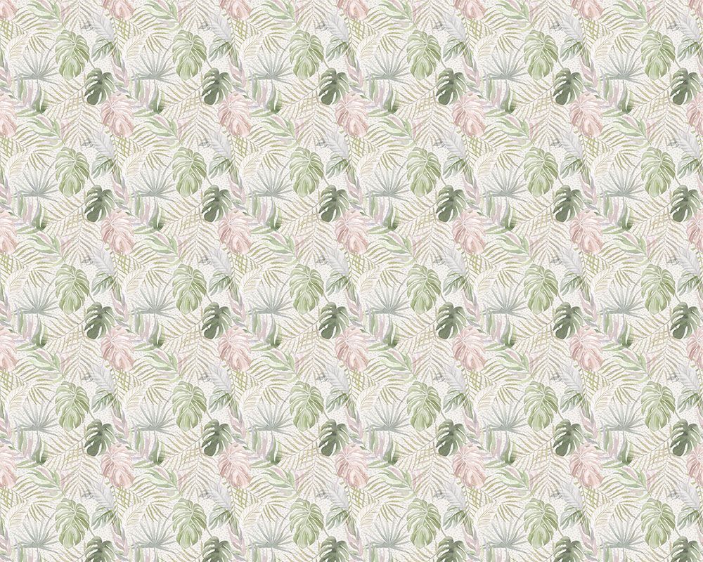 WLD53131W Tropica Powder Powder Wallpaper by Ohpopsi