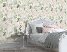 WLD53131W Tropica Powder Powder Wallpaper by Ohpopsi