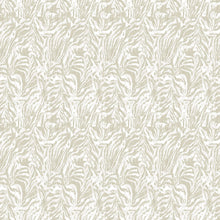 WLD53134W Zebra Linen Linen Wallpaper by Ohpopsi