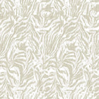 WLD53134W Zebra Linen Linen Wallpaper by Ohpopsi