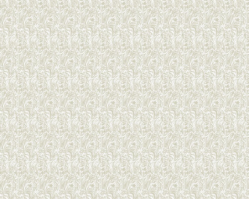 WLD53134W Zebra Linen Linen Wallpaper by Ohpopsi