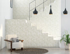 WLD53134W Zebra Linen Linen Wallpaper by Ohpopsi