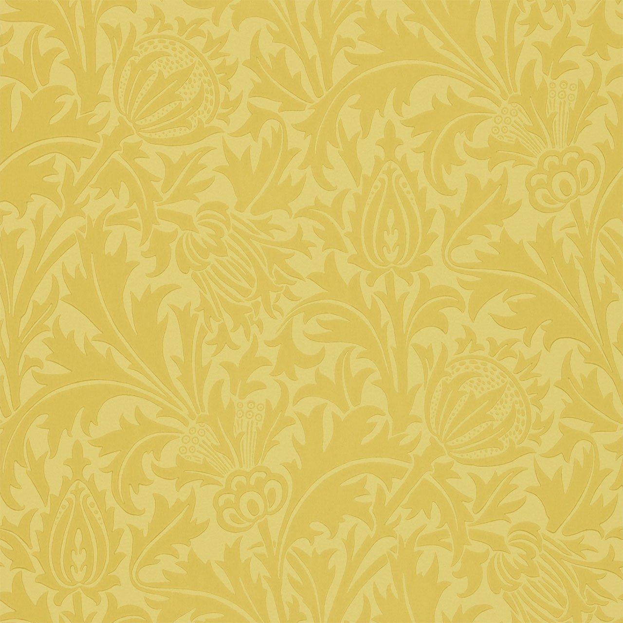 WM8608/3 Thistle Morris Volume III Wallpaper by Morris & Co