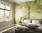 WND50101M Dapple Forest Mural by Ohpopsi