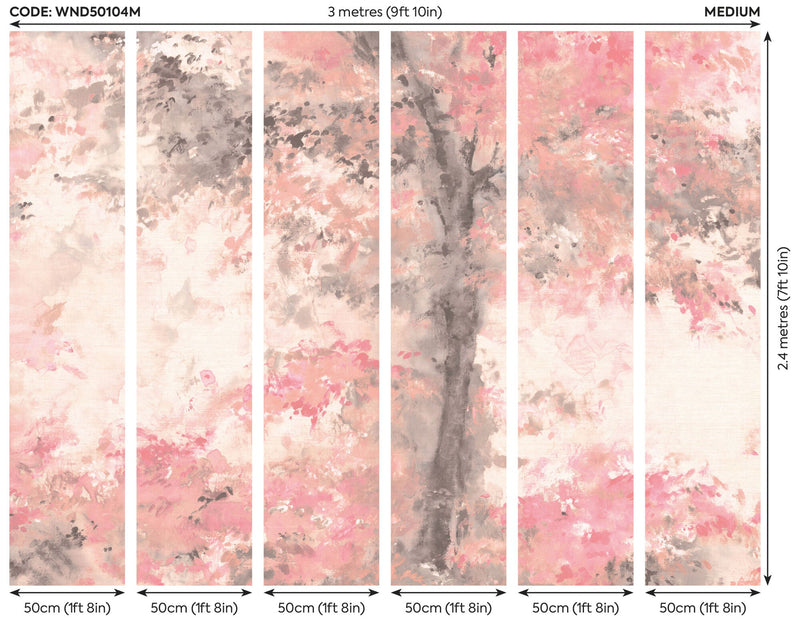 WND50104M Dapple Blossom Mural by Ohpopsi