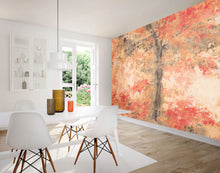 WND50105M Dapple Geranium Mural by Ohpopsi