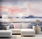 WND50106M Sunset Inky Blush Mural by Ohpopsi