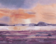 WND50108M Sunset Mulberry Haze Mural by Ohpopsi