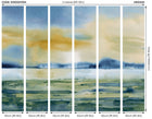WND50110M Sunset Azure Mural by Ohpopsi