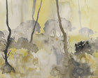 WND50111M Forest Seasons Sandstone & Lemon Mural by Ohpopsi
