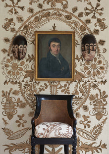 LW 344 641 Womad Lg 100 Henna Wallpaper by Lewis & Wood