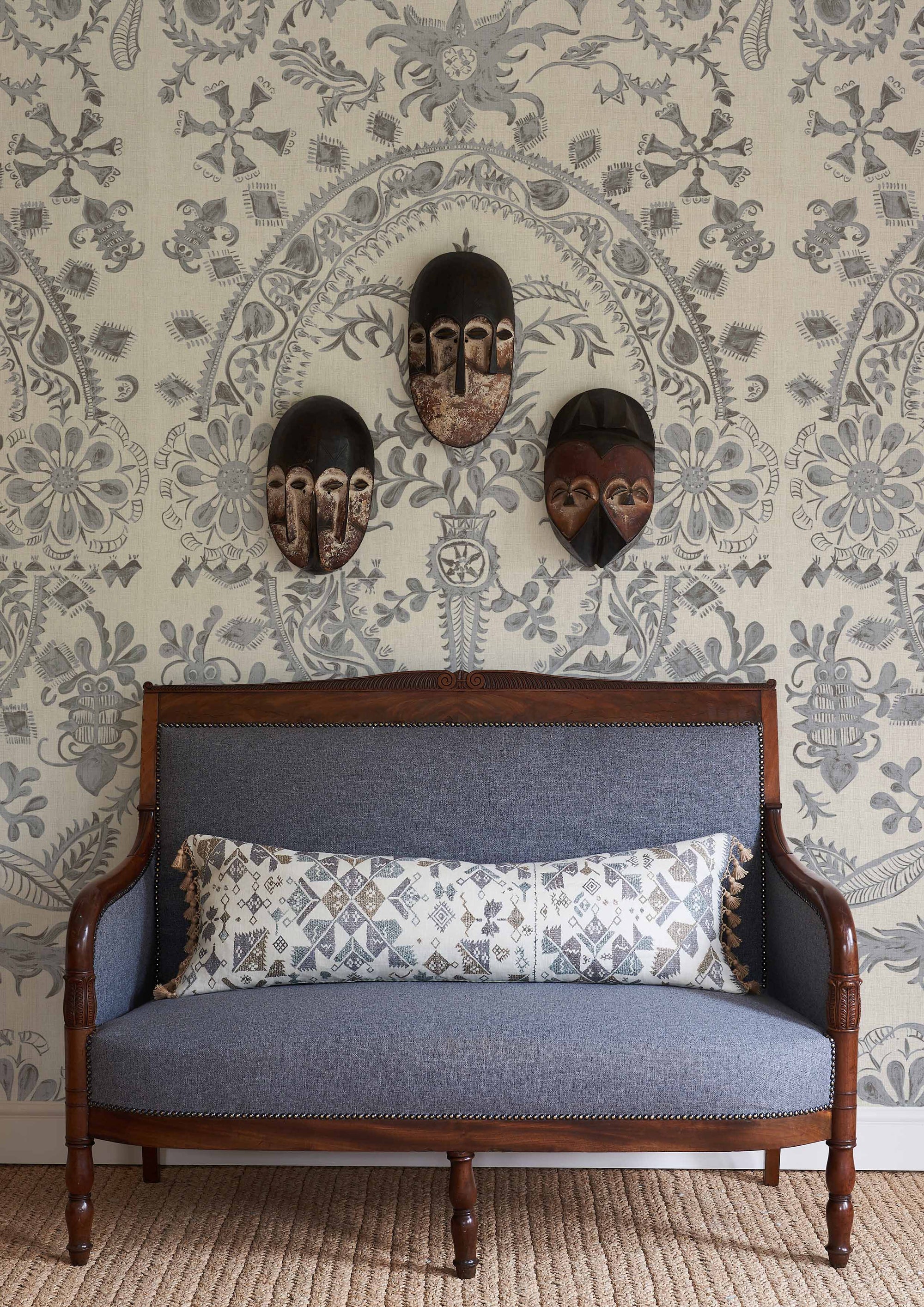 Womad Lg 100 Northlight Travel Trunk Wallpaper by Lewis & Wood