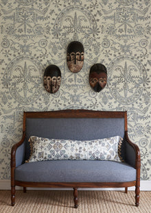 Womad Lg 50 Northlight Travel Trunk Wallpaper by Lewis & Wood